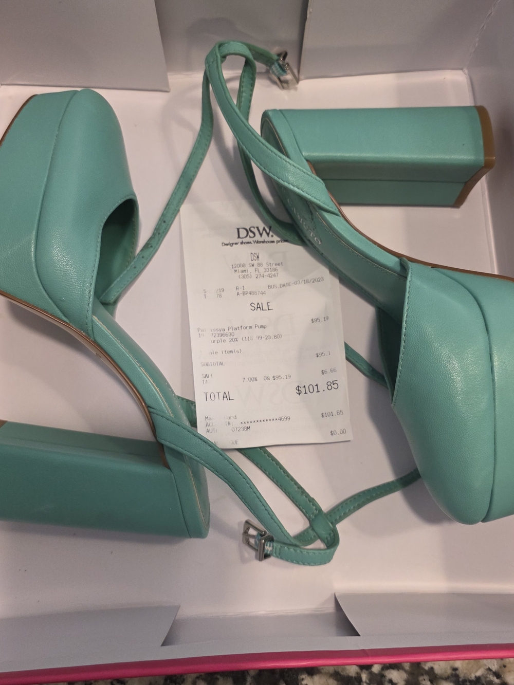 Vince Camuto Patrissya Platform Pump Size 5 1/2
